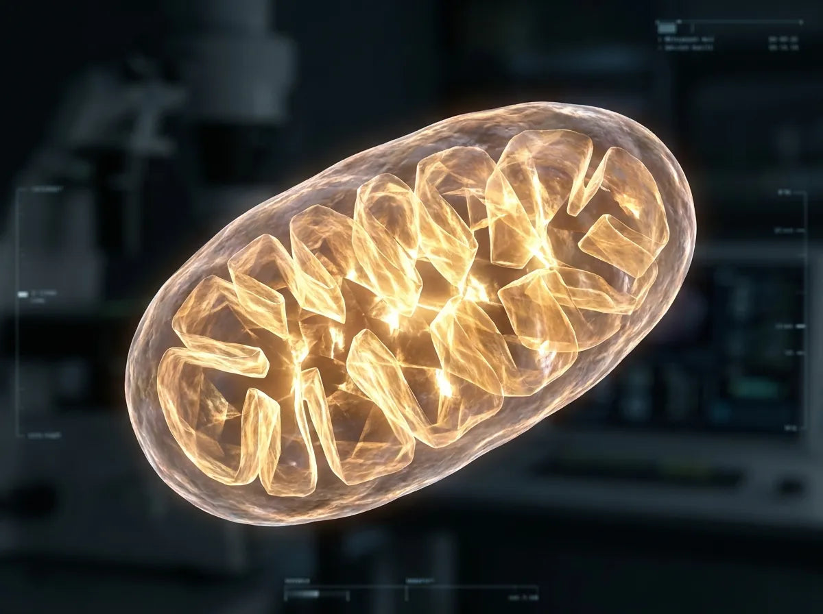 Glowing mitochondria
