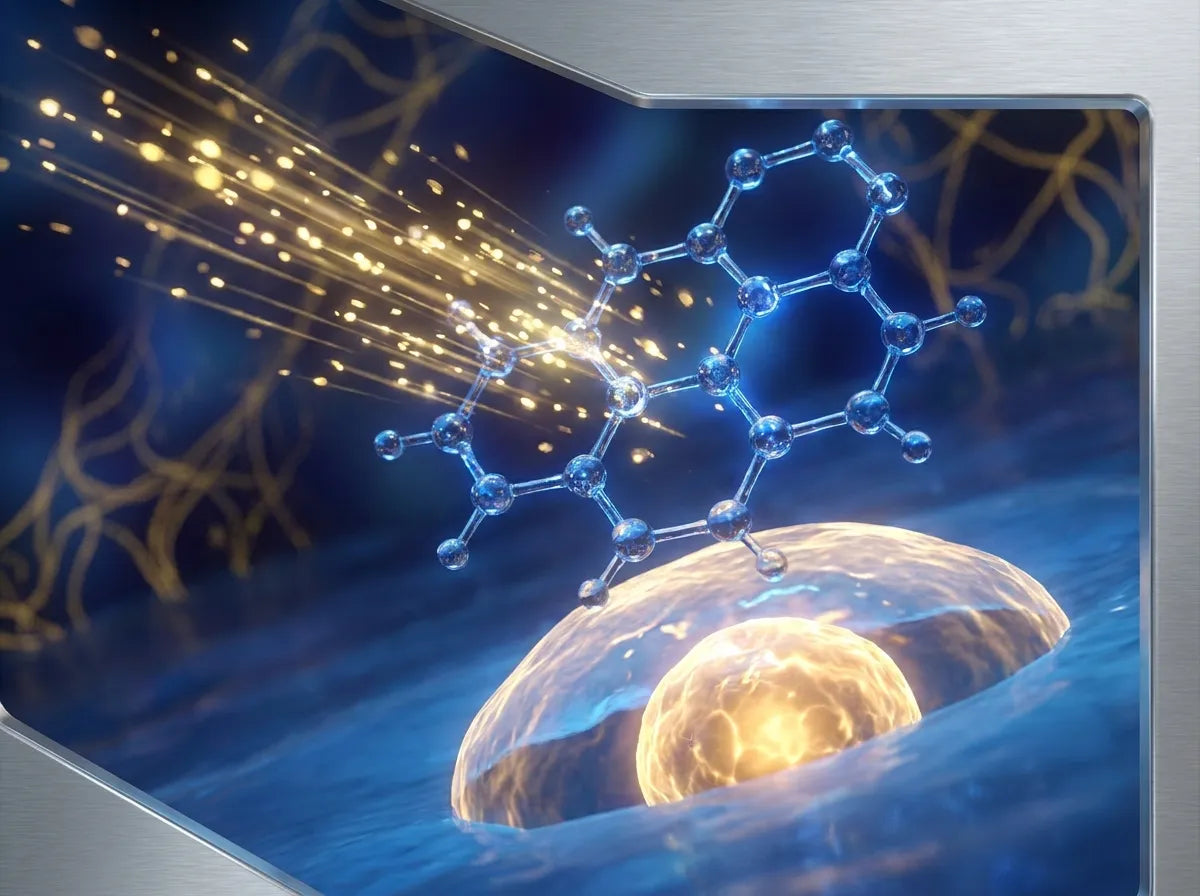 Photons entering a cell