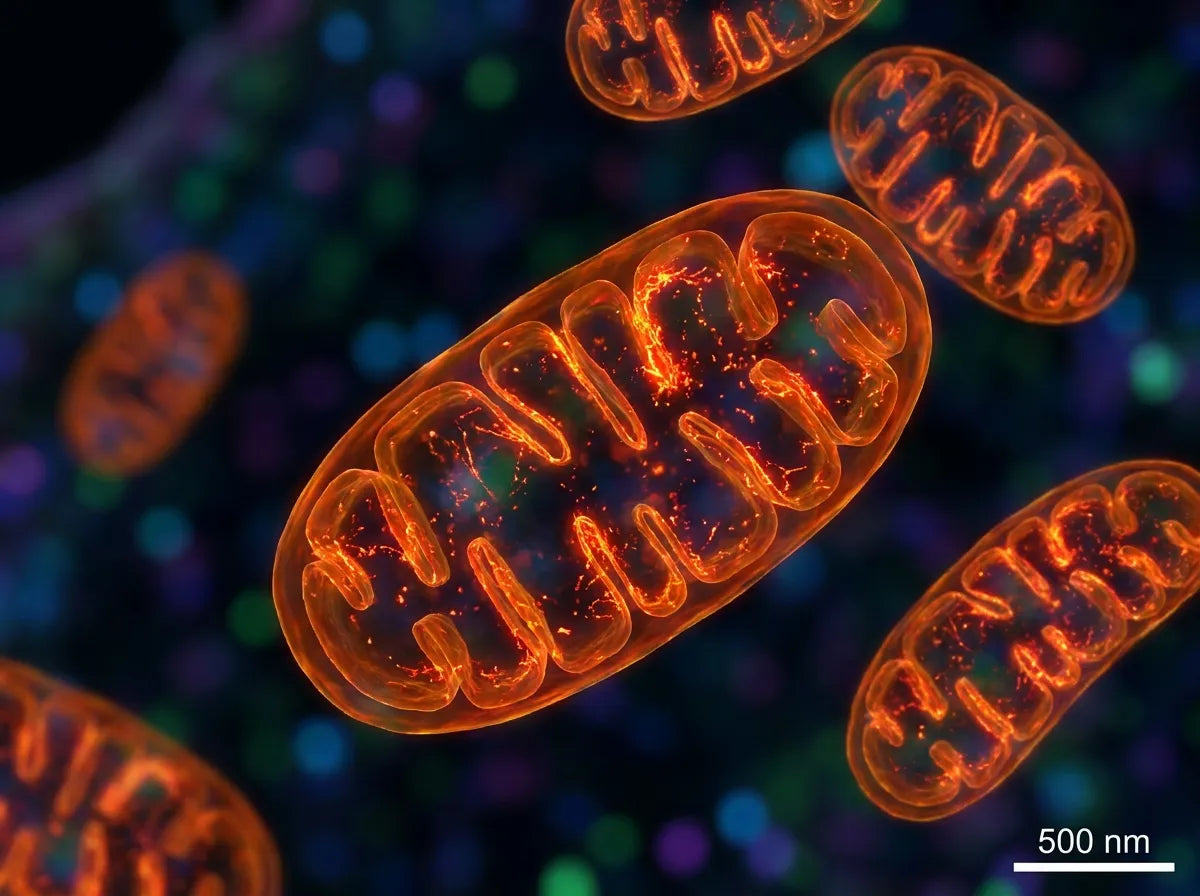 Glowing mitochondria