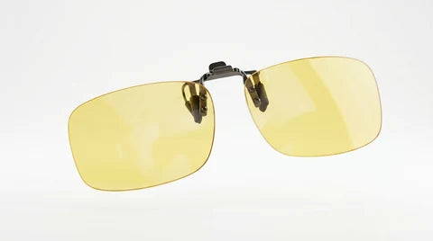 Yellow glasses, angle